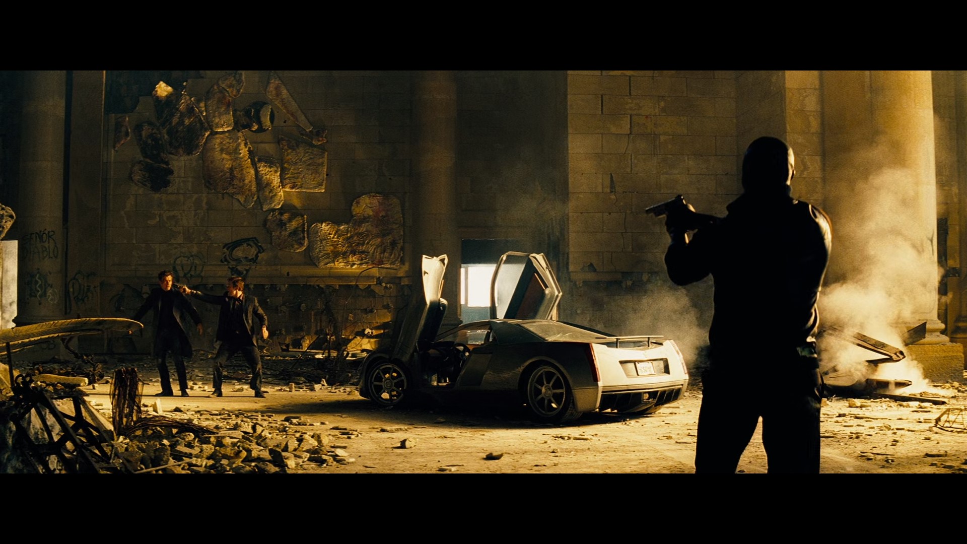 Lincoln 6 - Eko vs Tom Lincoln (The scene where they argue that they are real) (Source - Movie Ireland)