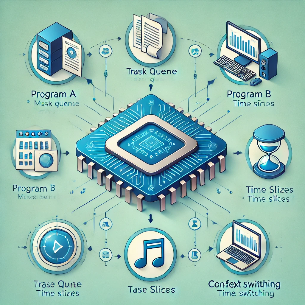 CPU Scheduling Process (Source - chat gpt)