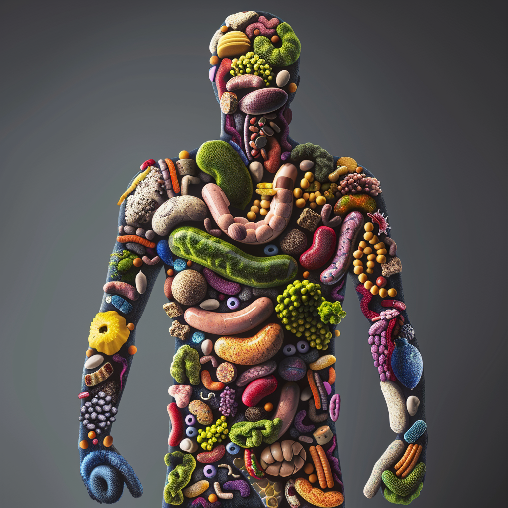 Gut bacteria in your body (Source - Midjourney)