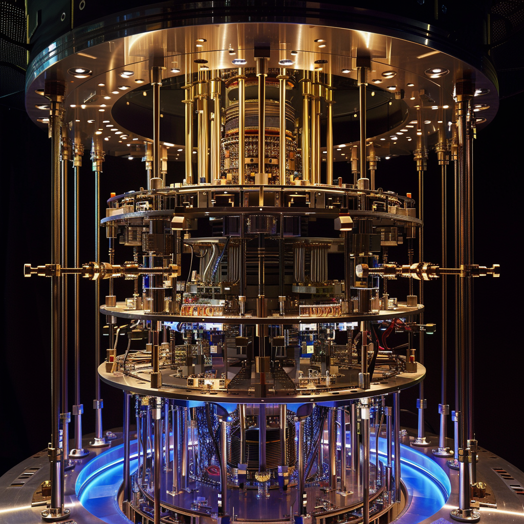 Quantum computers (Source - Midjourney)