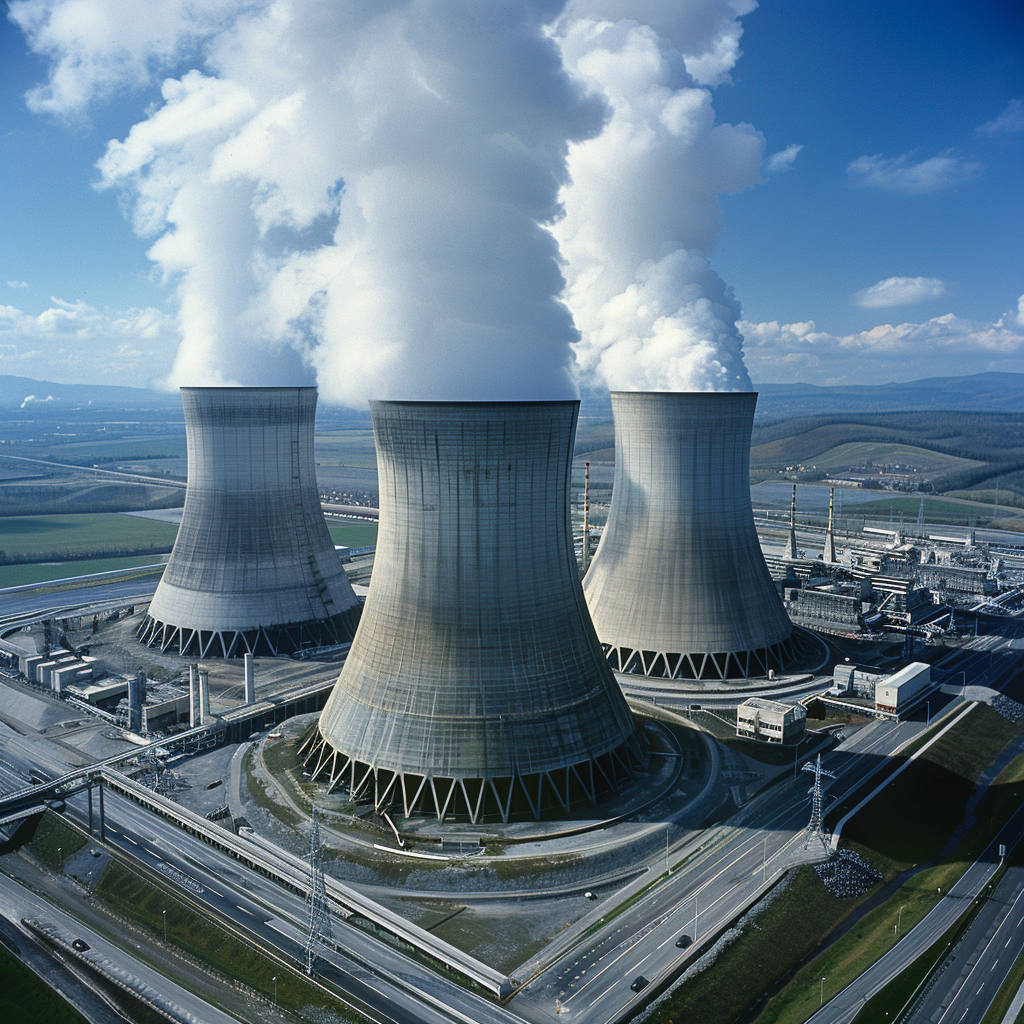 Nuclear Power Plant (Source - CHAT GPT)